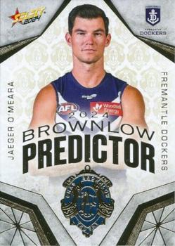 2024 Select AFL Footy Stars - Brownlow Predictor Gold #BPG33 Jaeger O'Meara Front